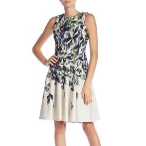 Gabby Skye Print Scuba Dress 6